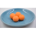 Caramelo de goma de mascar con forma de pelota de golf y sabor a naranja 