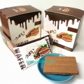 Deliciosa oblea de chocolate crujiente al precio de fábrica al por mayor 