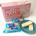 Oblea de chocolate blanco con yogur nutritivo y saludable de 58 °C 