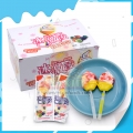 Palito de helado con forma de leche, sabor dulce, iluminado, de 10 gramos 