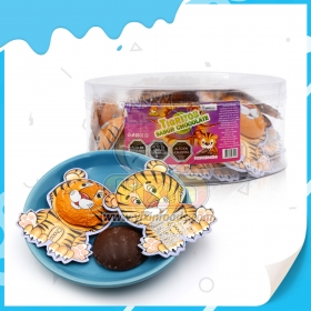Chocolate con forma de tigre
