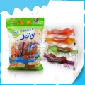 Bolsa paquete Bebida de gelatina con sabor a frutas y animales marinos 