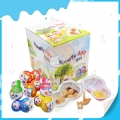 Venta caliente de juguetes de caramelos de huevo de rey para niña y niño 