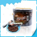 Grano de chocolate negro suave de 12 g en tubo de embalaje individual 