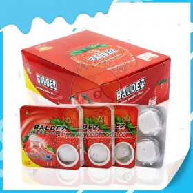 chicle con sabor a fresa