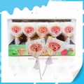 30 caramelos duros con sabor a fruta y forma de cabra. 
