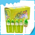 30 piezas de paletas suaves de gelatina de llama verde 