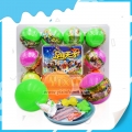 Bandejas de venta popular para empacar juguetes con prensa de caramelos, tipo fútbol. 