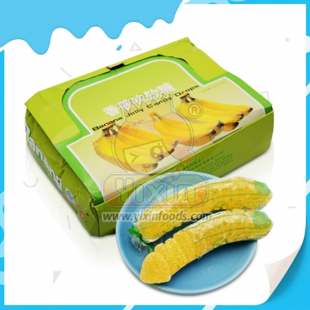 Caramelos gomosos de plátano