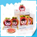 Deliciosos caramelos gomosos suaves recubiertos de azúcar con sabor a fresa para niña 