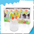 Fábrica de gomitas de gelatina halal en forma de corazón de muchos colores 