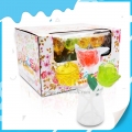 Piruleta con forma de rosas de colores, dulces al por mayor 