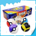 Huevos sorpresa de Pokémon de plástico de alta calidad para niños 