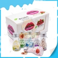 Comprimidos refrescantes de vitamina C con sabor a frutas multicolor 