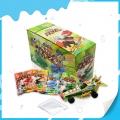 Juguete de coche rompecabezas 3D DIY con caramelos explosivos 