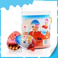 Nuevo huevo de chocolate King Joys con galleta, huevo de juguete de chocolate en frasco 