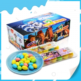 Chicle de huevos de dinosaurio
