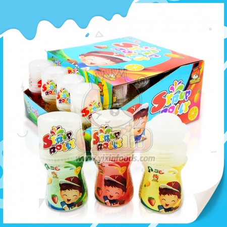 caramelo en aerosol roll-on de jarabe