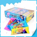 Caramelos gomosos de gelatina de espaguetis congelados con sabor a fruta 