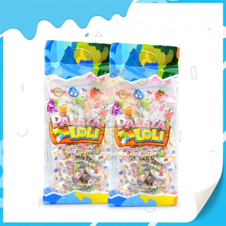malvavisco con piruleta