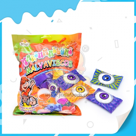 Malvavisco con sabor afrutado para los ojos