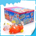 Juguete de moto grande con caramelos explosivos, certificado halal, producto de juguete, caramelo en caja. 