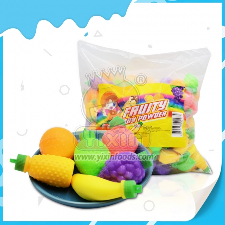 Polvo con forma afrutada