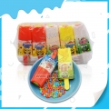 Mini juguete duro de fruta con helado de arcoíris 