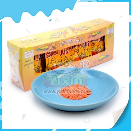 Bebida instantánea en polvo con sabor a naranja