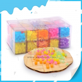 Caramelos de estrella de colores