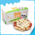 Leche en polvo halal fresca prensada en forma de vaca, caramelo de leche de alta calidad. 