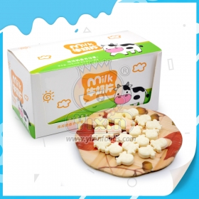 caramelo de leche con forma de vaca