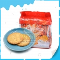 Galleta redonda de buenos días con sabor a leche crujiente, muy vendida 