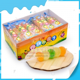 piruleta de gelatina de caramelo suave