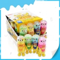 Caramelo duro en forma de estrella de 7 g con forma de mini fruta de 4 colores de personaje de dibujos animados 