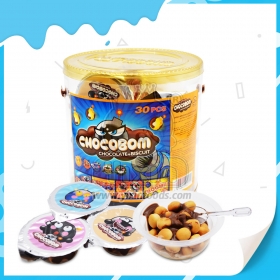 taza de galleta de chocolate