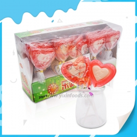 piruleta con caramelos explosivos