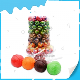Piruleta con forma de árbol