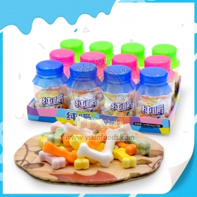 Caramelo compresivo con forma de hueso