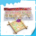 Paleta de caramelos prensados con forma de collar de colores variados, caramelo duro afrutado de 3,5 gramos 