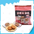 Galleta de dátiles rojos con azúcar moreno, un artículo caliente y saludable 
