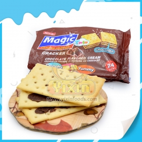 galleta sándwich con sabor a chocolate
