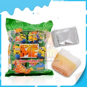 rollo de gomitas con caramelos explosivos