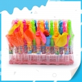 Dulce de juguete de saxofón de buen sabor con globo para niño 