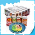 Bandeja para envasar caramelos duros con jugo comprimido y sabor a frutas variadas 
