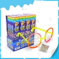 Nuevas gafas de iluminación con caramelos explosivos para niños. 