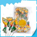 Venta al por mayor de piruletas de fenta con sabor a naranja dulce 