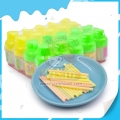 Deliciosa barra de cc afrutada con rompecabezas y tatuaje para niños 