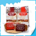 Galletas oscuras, galletas de caramelo, galletas de azúcar oscuras, artículos de sabores al por mayor 