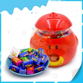 chicle de vaso de burbujas